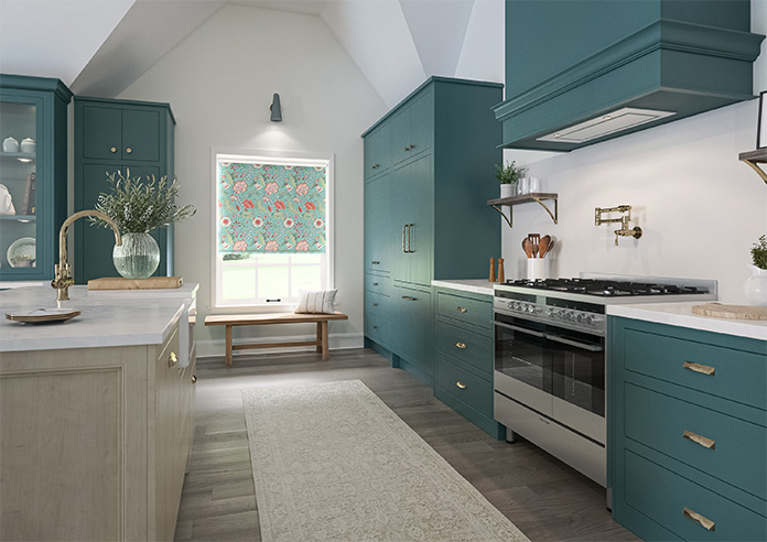 Folklore, Azure - Roller Blind - Image 7